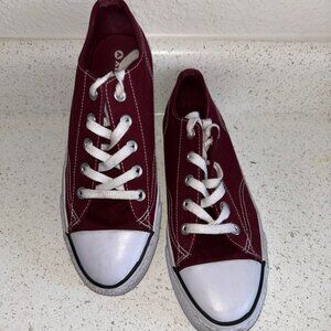 Airwalk Legace Burgundy Shell Toe Sneakers